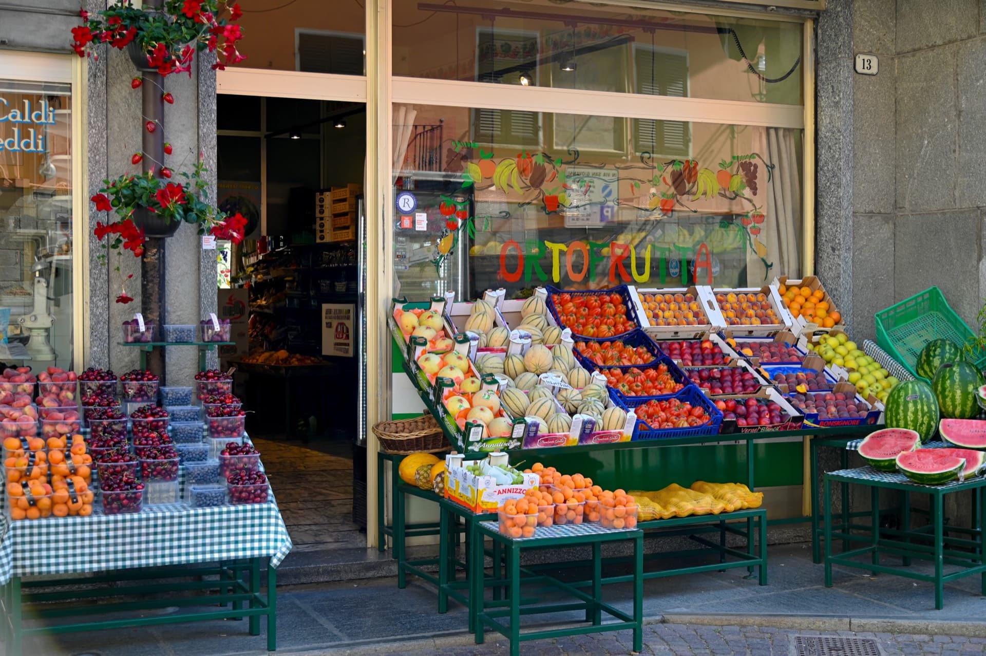 Esterno del negozio Ortofrutta Panero